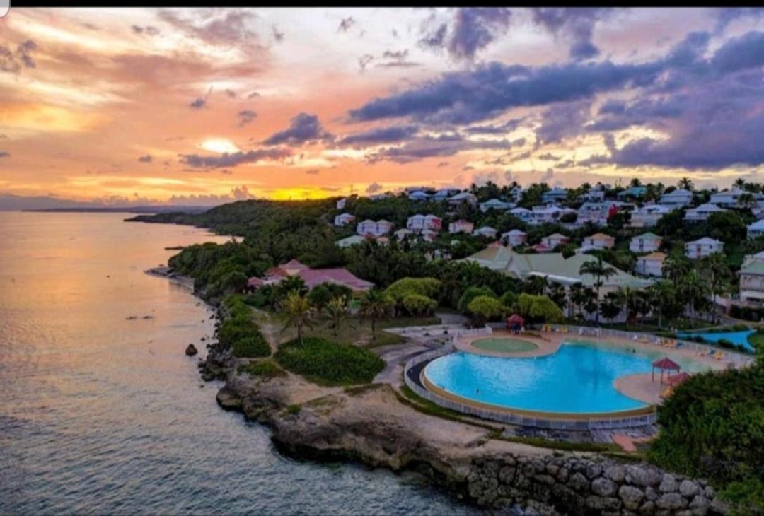 L'Oiseau Du Paradis Vue Mer Studio A Saint Francois A 100 M De La Plage Bagian luar foto